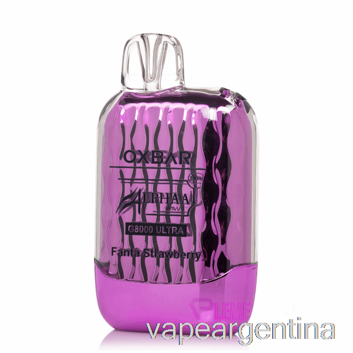 Oxbar G8000 Vape Fanta Fresa Desechable Argentina